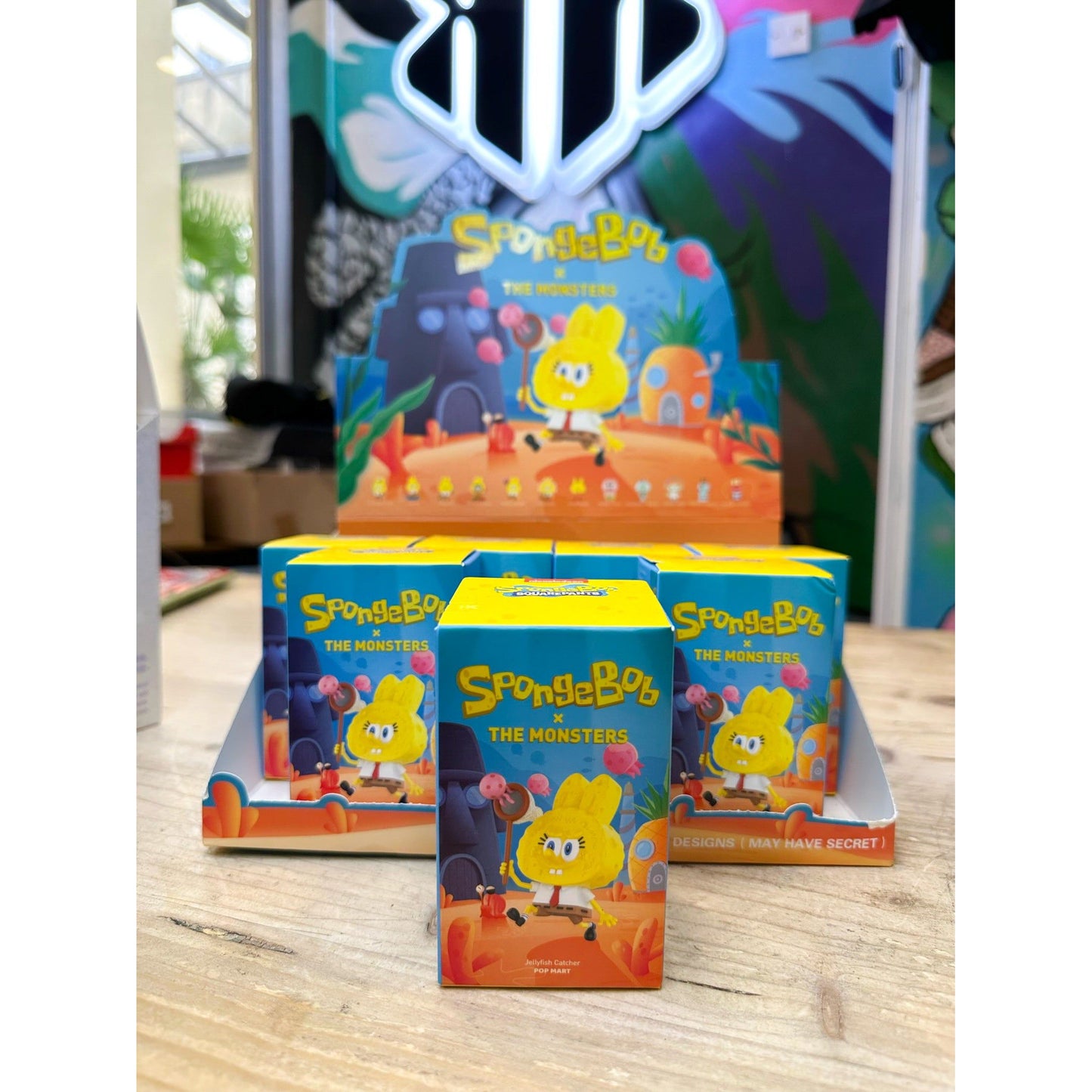 Labubu The Monsters Spongebob Series Figure Single Blind Box