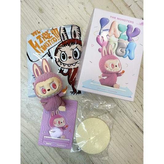 Labubu The Monsters Lazy Yoga Series Figures Single Blind Box