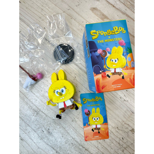Labubu The Monsters Spongebob Series Figure Single Blind Box