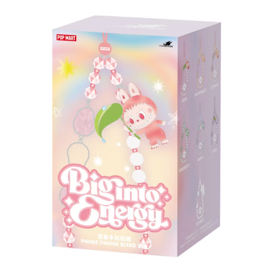 Labubu The Monsters Big into Energy Series Phone Charm Single Blind Box