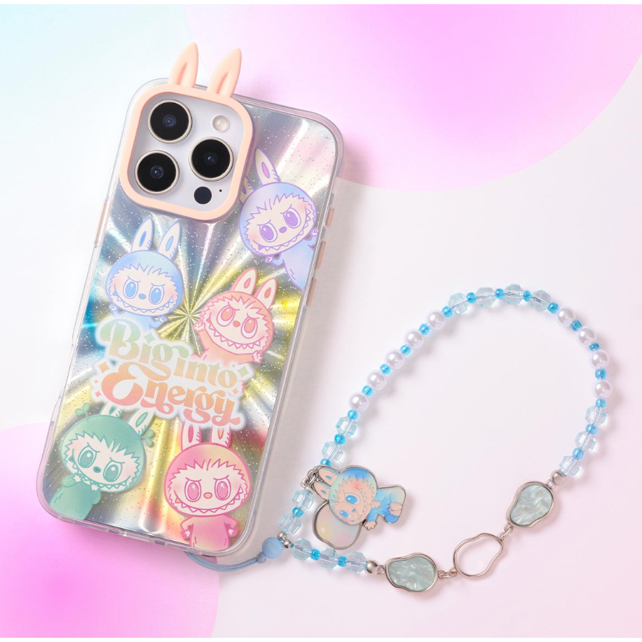 Labubu The Monsters Big into Energy Series Phone Charm Single Blind Box