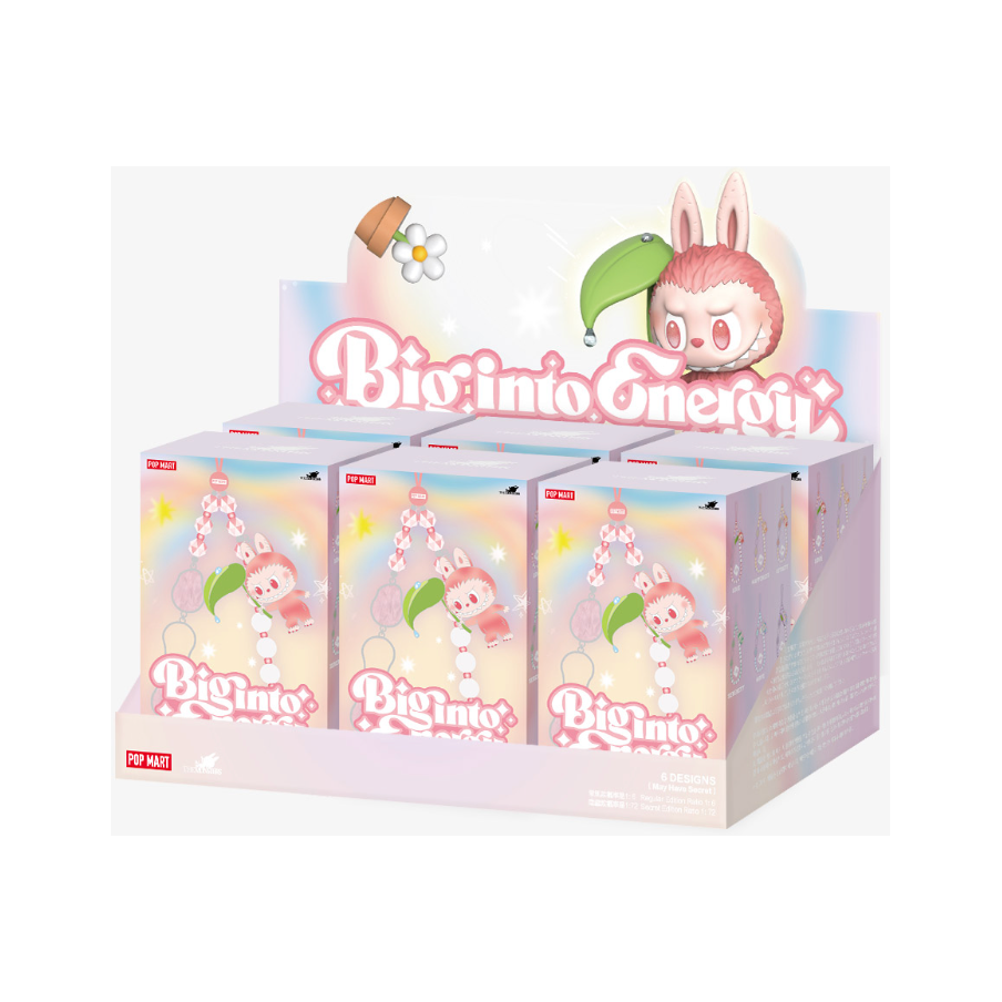 Labubu The Monsters Big into Energy Series Phone Charm Single Blind Box